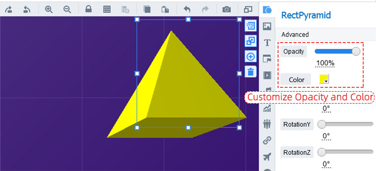 customize 3D shape