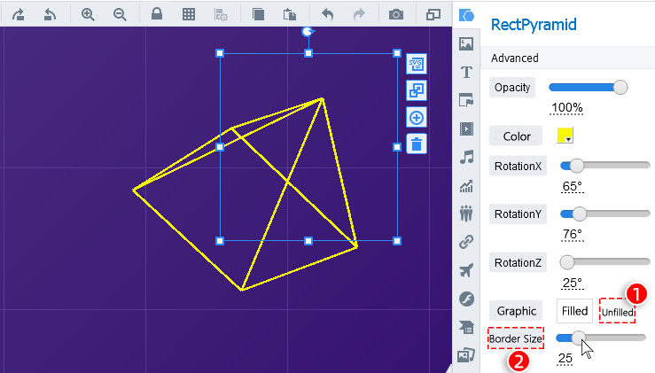 customize 3D shape