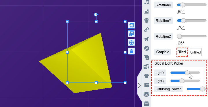 customize 3D shape