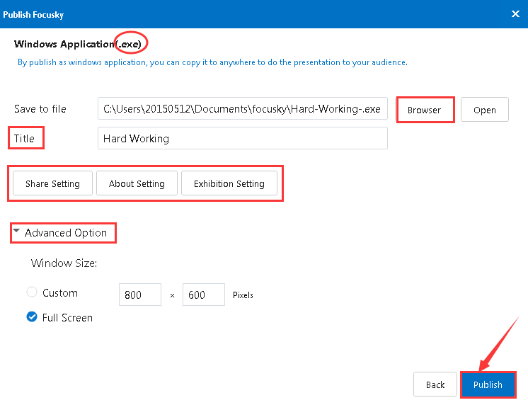 view presentation without focusky installed